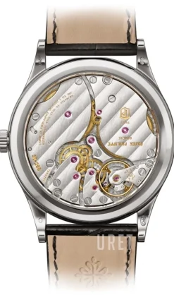 Calatrava Grå/Läder Ø39 mm