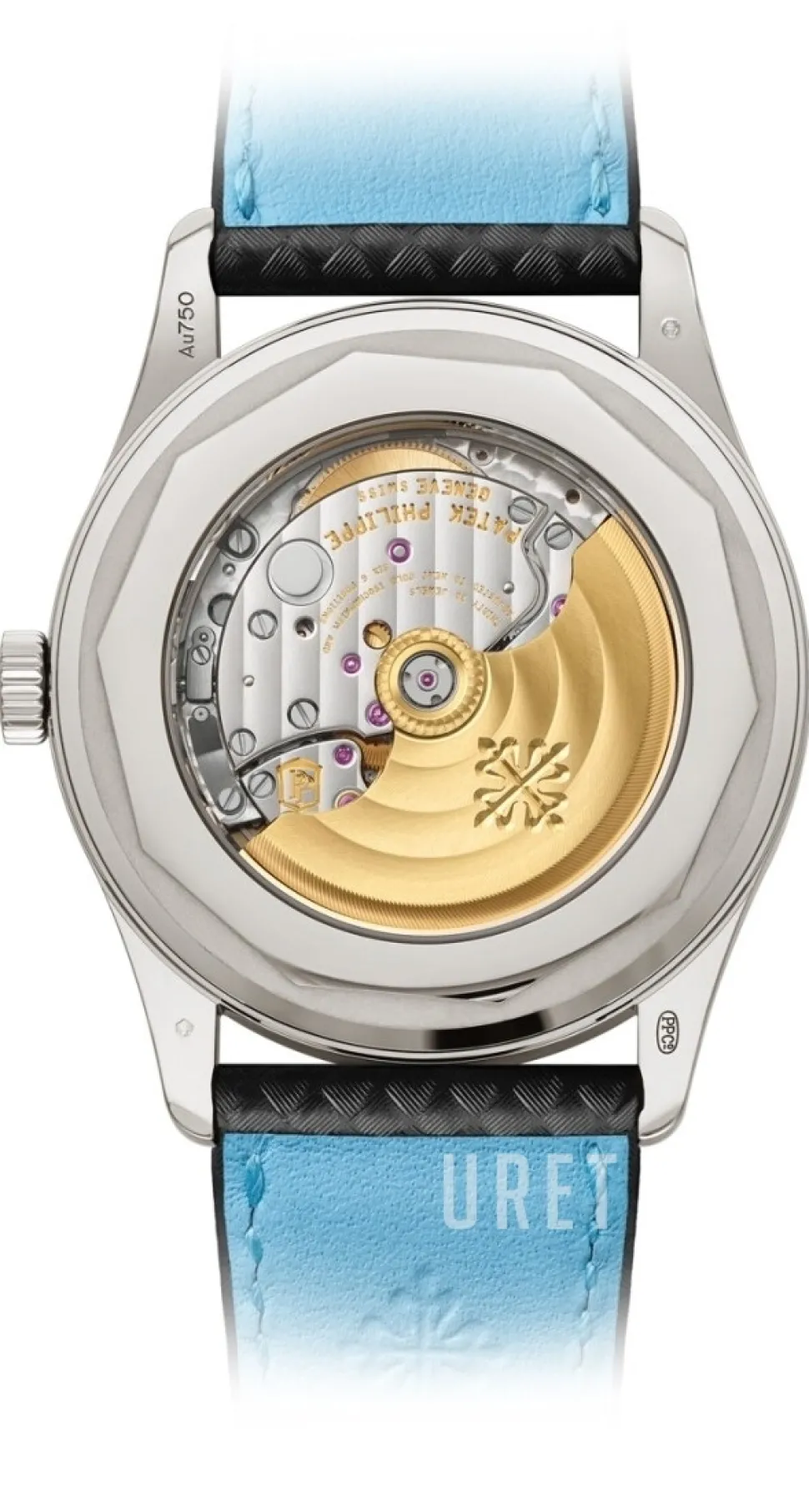 Calatrava Svart/Läder Ø40 mm