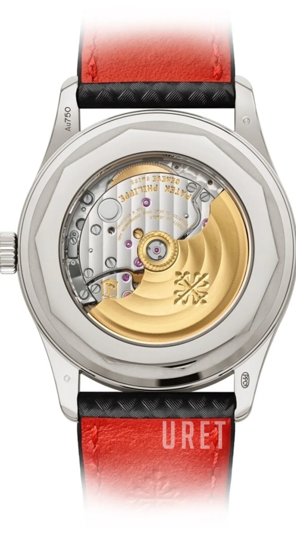 Calatrava Svart/Läder Ø40 mm