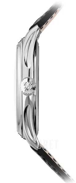 Calatrava Svart/Läder Ø39 mm