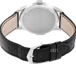 Calatrava Svart/Läder Ø39 mm