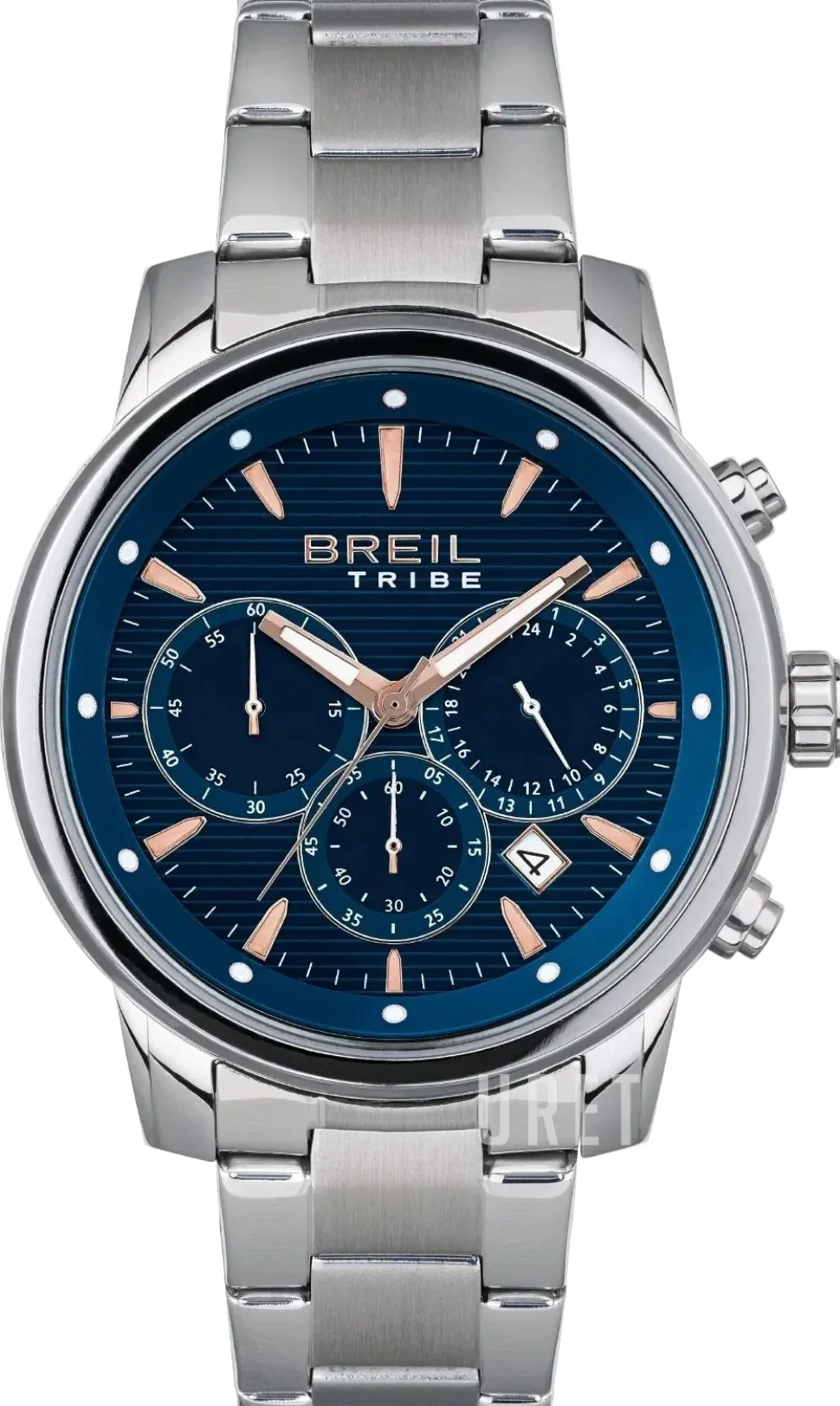 Caliber Blå/Stål Ø43 mm