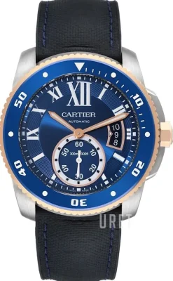 Calibre De Blå/Gummi Ø42 mm