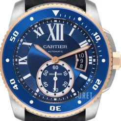 Calibre De Blå/Gummi Ø42 mm