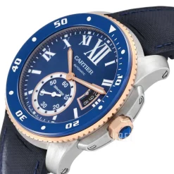 Calibre De Blå/Gummi Ø42 mm