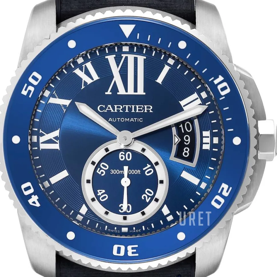 Calibre de Blå/Gummi Ø42 mm