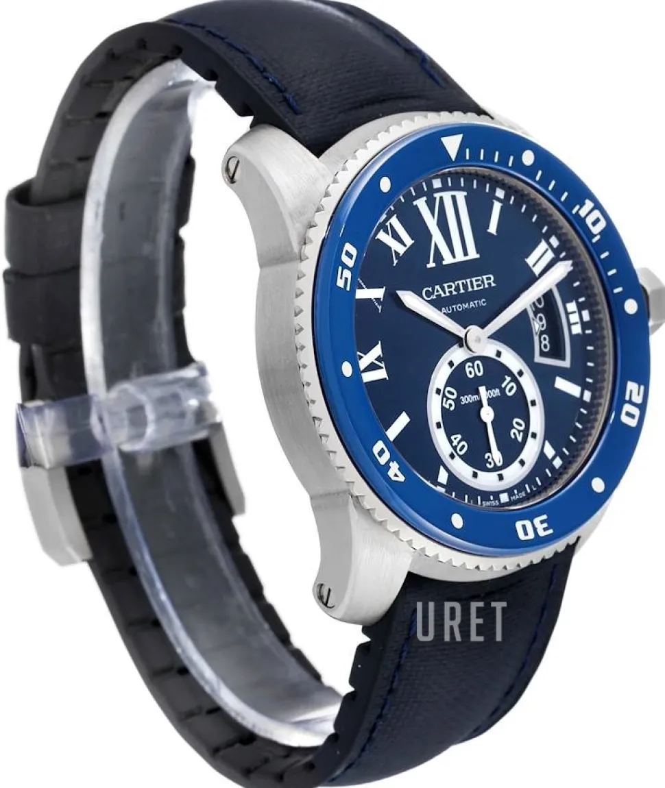 Calibre de Blå/Gummi Ø42 mm