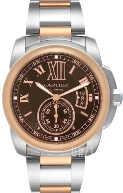 Calibre de Brun/18 karat roséguld Ø42 mm