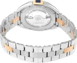 Calibre De Silverfärgad/18 karat roséguld Ø40 mm