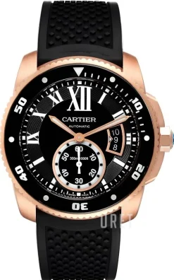 Calibre de Svart/Gummi Ø42 mm