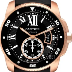 Calibre de Svart/Gummi Ø42 mm