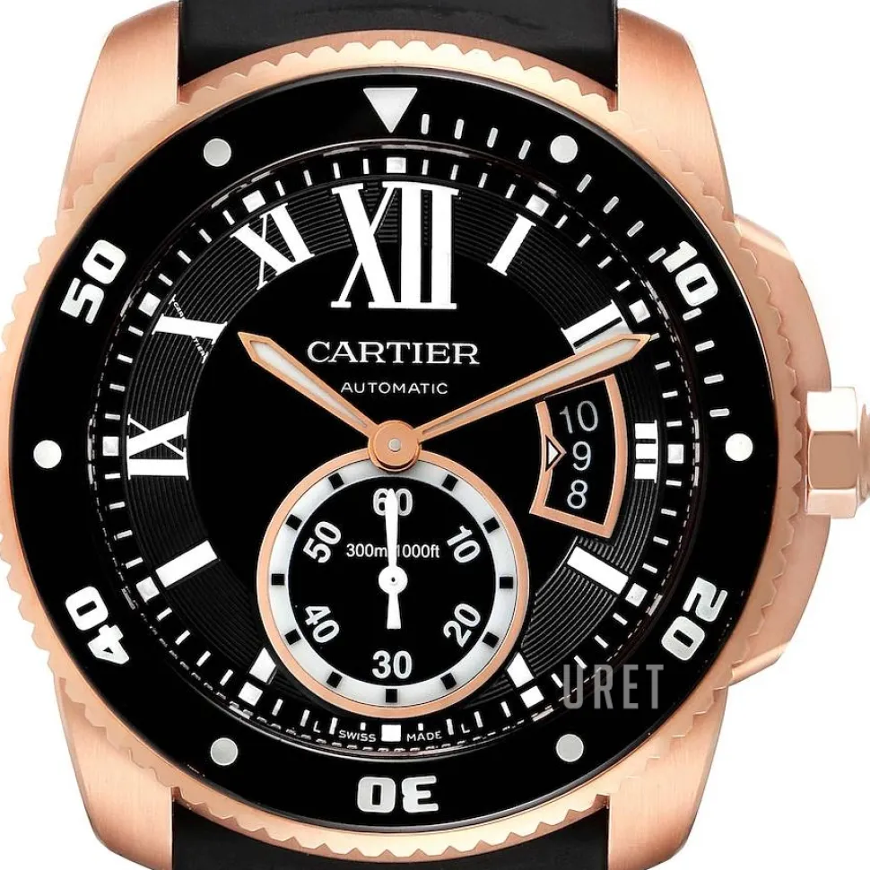 Calibre de Svart/Gummi Ø42 mm