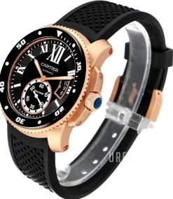 Calibre de Svart/Gummi Ø42 mm