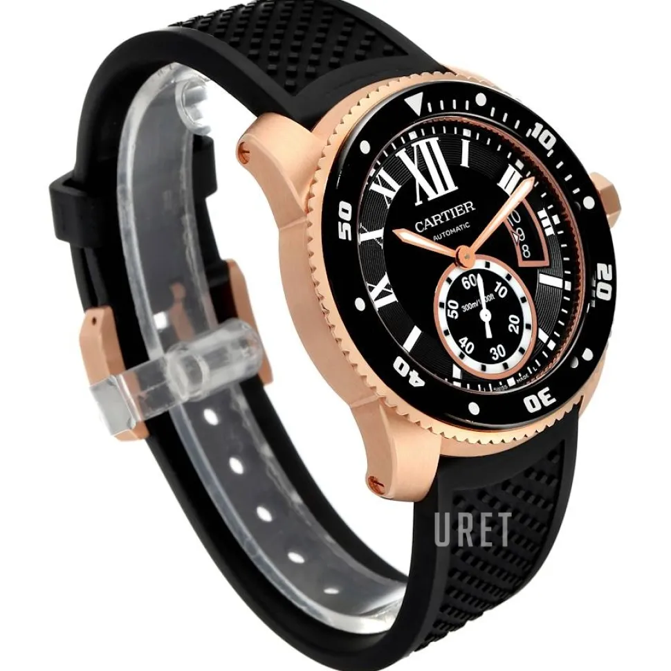 Calibre de Svart/Gummi Ø42 mm