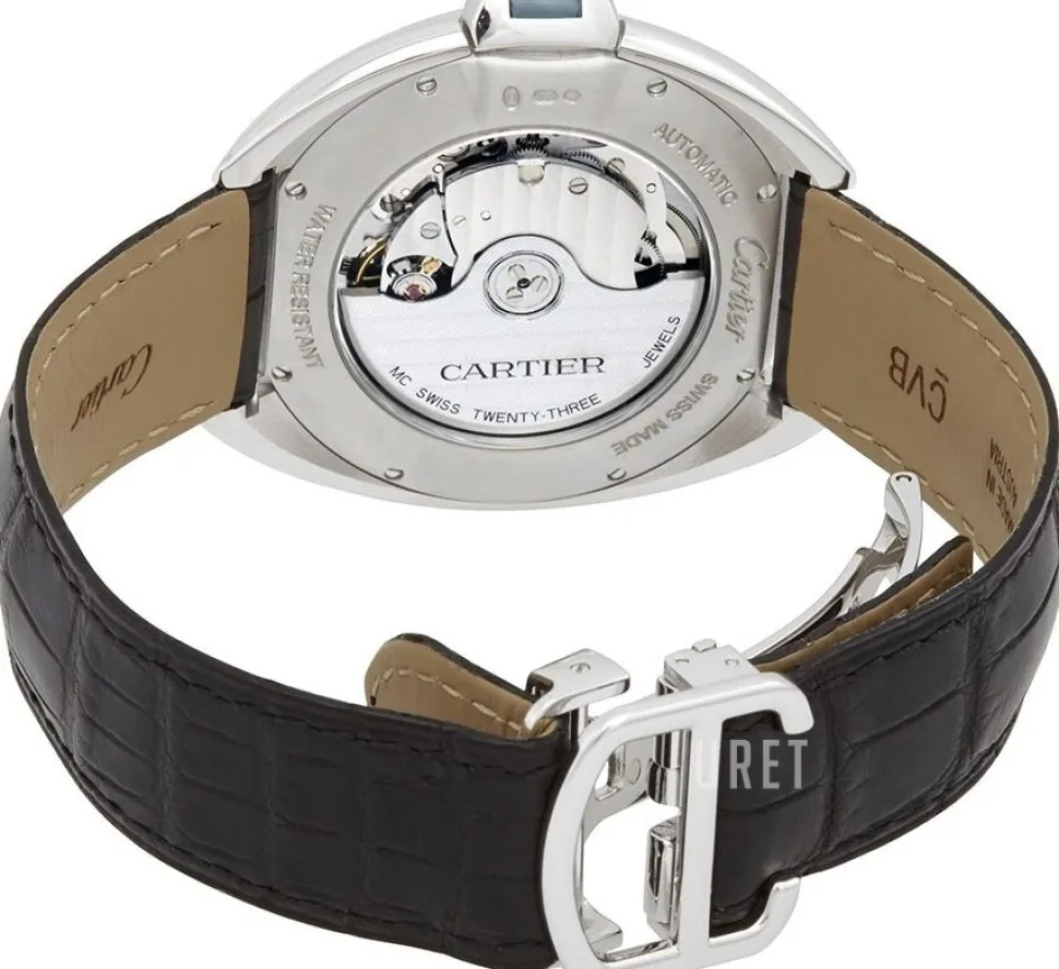 Calibre de Vit/Läder Ø40 mm