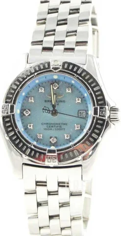 Callistino Blå/Stål Ø28 mm