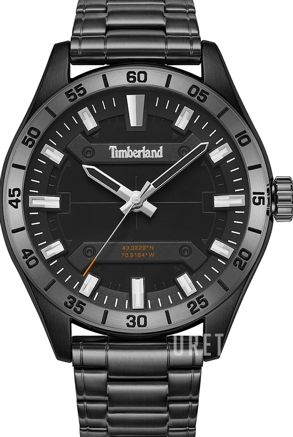 Calverton Svart/Stål Ø46 mm