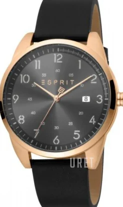 Cameo Grå/Läder Ø42 mm