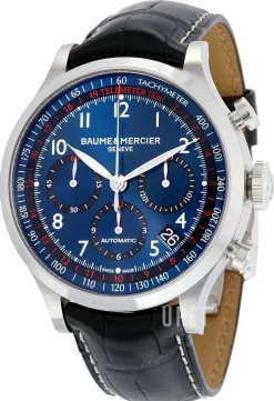 CAPELAND Blå/Läder Ø44 mm