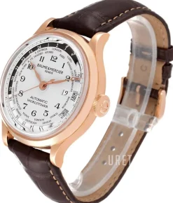 CAPELAND Vit/Läder Ø44 mm