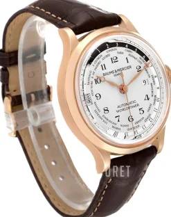 CAPELAND Vit/Läder Ø44 mm