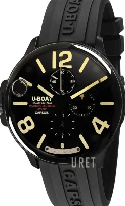 Capsule Svart/Gummi Ø45 mm