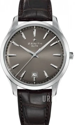 Captain Central Second Grå/Läder Ø40 mm