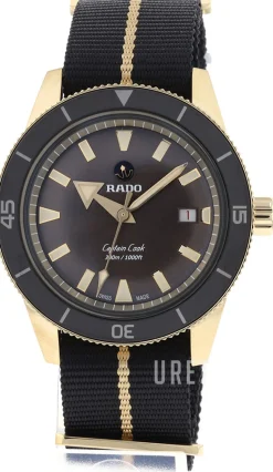 Captain Cook Brun/Läder Ø42 mm