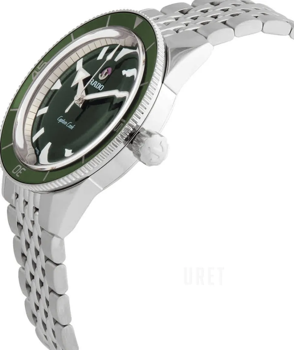 Captain Cook Grön/Stål Ø42 mm