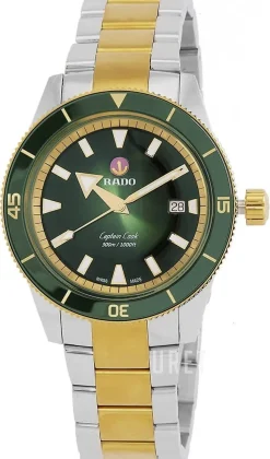 Captain Cook Grön/Stål Ø42 mm