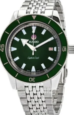 Captain Cook Grön/Stål Ø42 mm