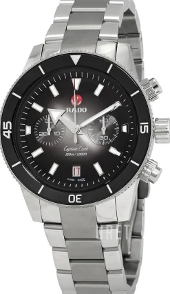 Captain Cook Grå/Stål Ø43 mm