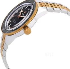 Captain Cook Svart/Roséguldstonat stål Ø42 mm