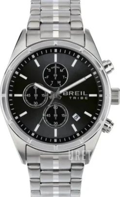 Captain Svart/Stål Ø42 mm