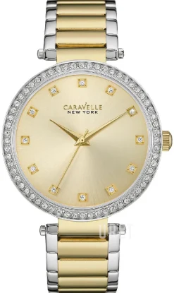 Caravelle Champagnefärgad/Gulguldtonat stål Ø38 mm