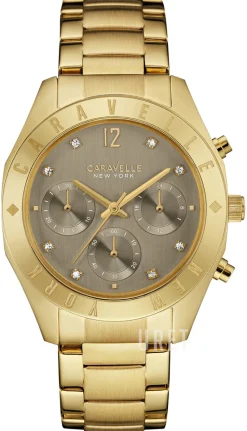 Caravelle Grå/Gulguldtonat stål Ø36 mm