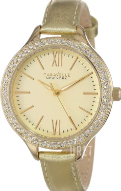 Caravelle Guld/Läder Ø46 mm