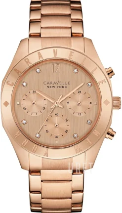 Caravelle Roséguldstonad/Roséguldstonat stål Ø36 mm