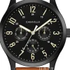 Caravelle Svart/Läder Ø40 mm