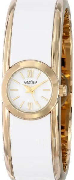 Caravelle Vit/Gulguldtonat stål Ø21 mm