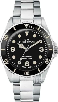 Caribe Svart/Stål Ø42 mm