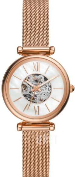 Carlie Mini Vit/Roséguldstonat stål Ø28 mm