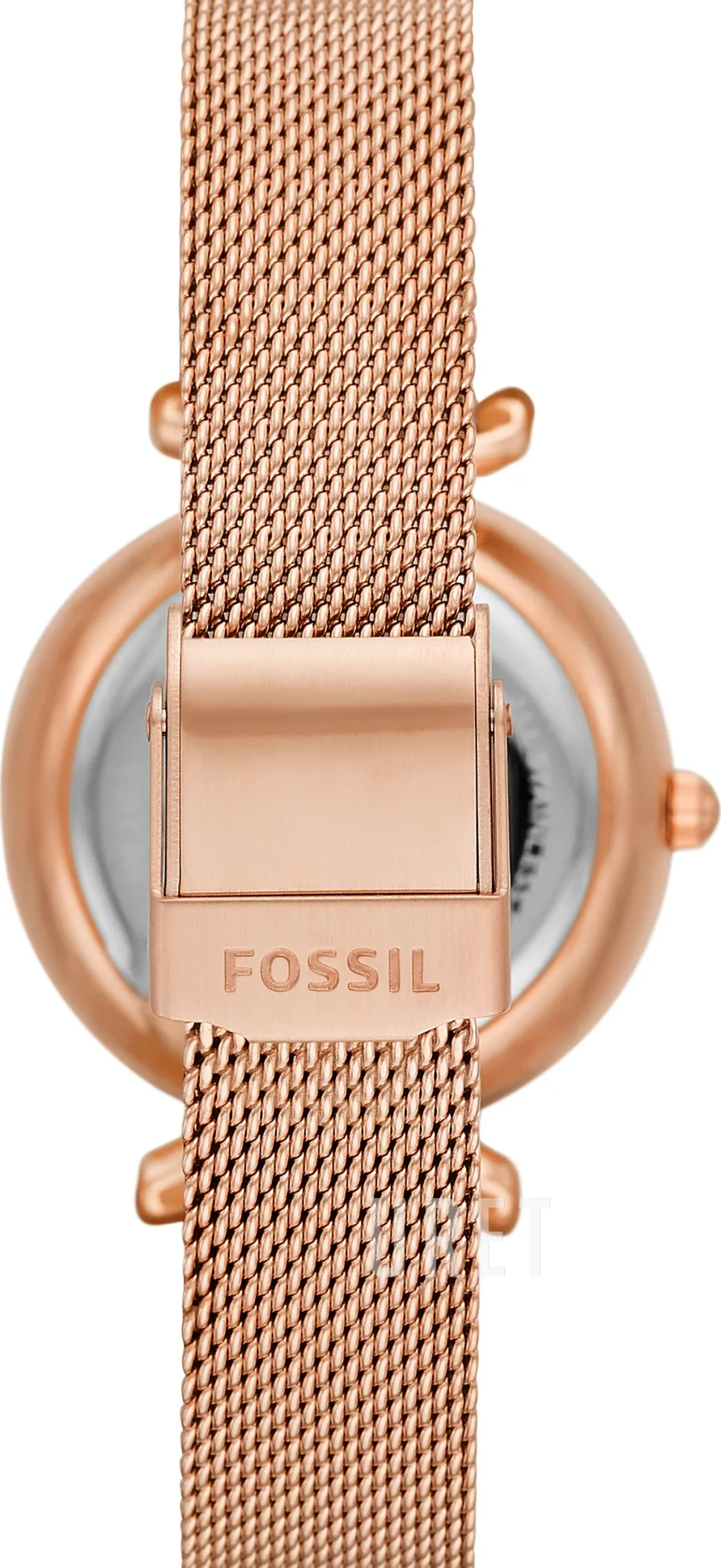 Carlie Mini Vit/Roséguldstonat stål Ø28 mm