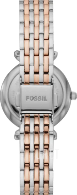 Carlie Mini Vit/Roséguldstonat stål Ø28 mm