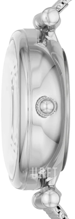 Carlie Mini Vit/Stål Ø28 mm