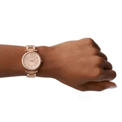 Carlie Roséguldstonad/Roséguldstonat stål Ø35 mm