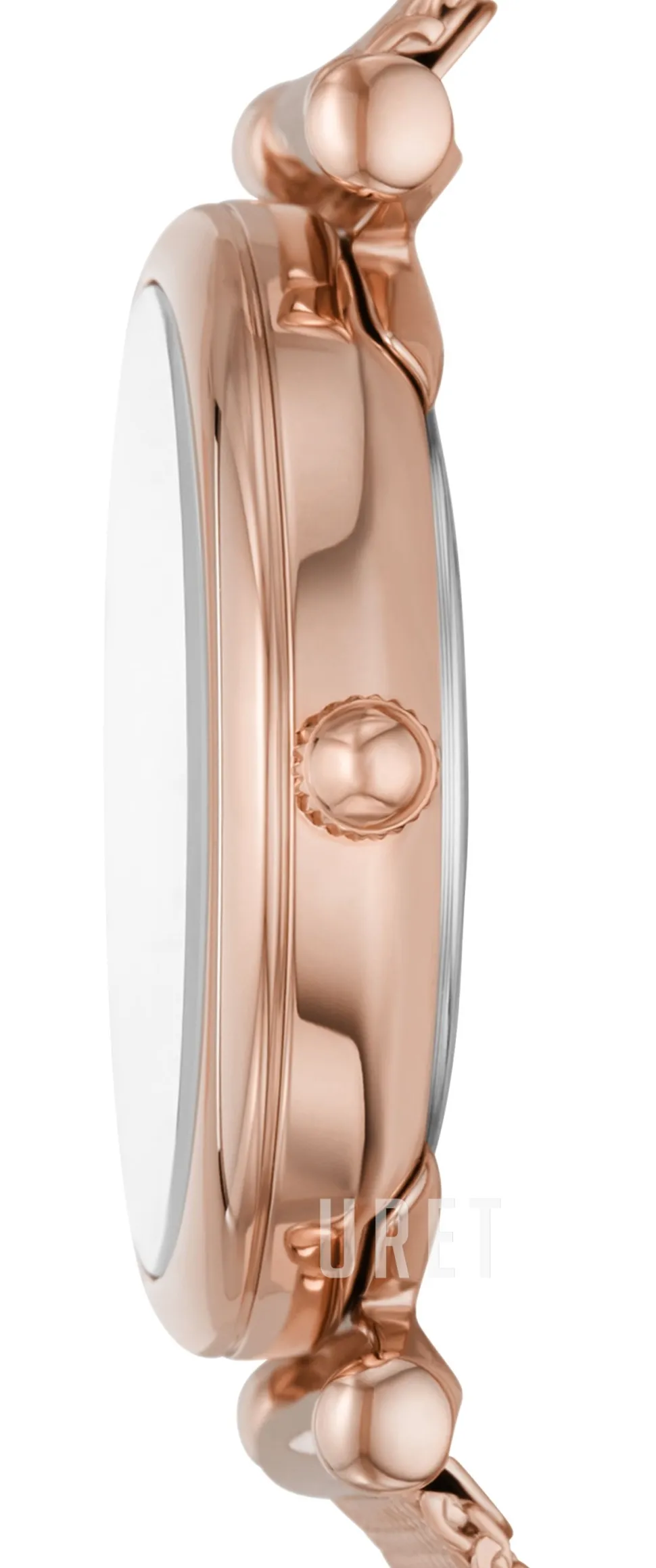 Carlie Silverfärgad/Roséguldstonat stål Ø28 mm