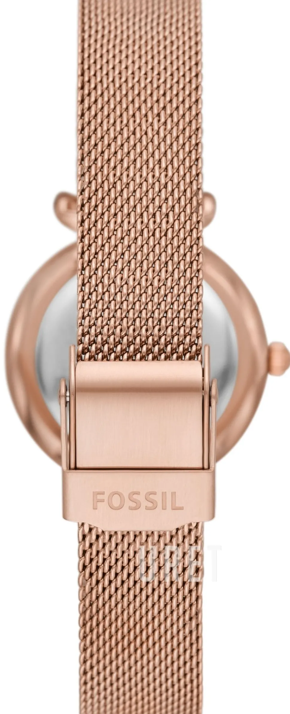 Carlie Silverfärgad/Roséguldstonat stål Ø28 mm