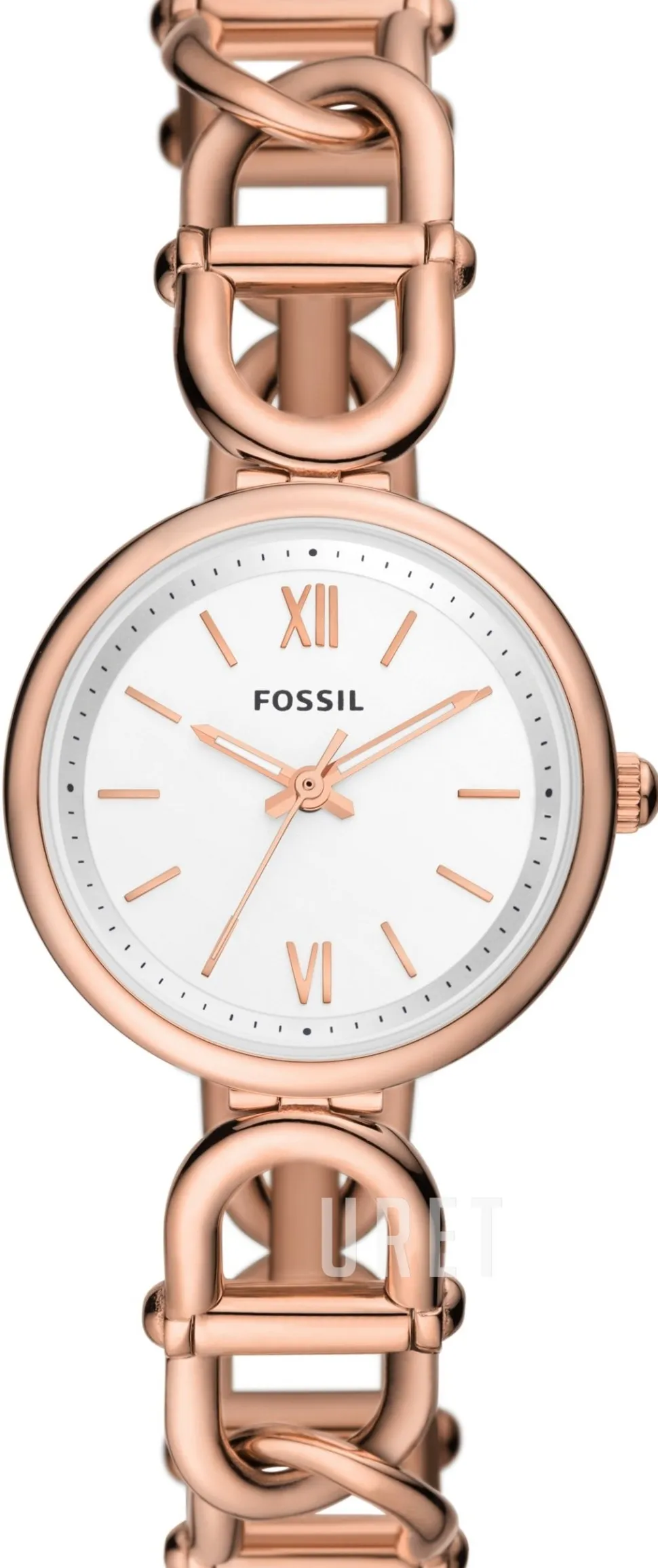 Carlie Vit/Roséguldstonat stål Ø30 mm