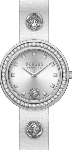 Carnaby Street Silverfärgad/Läder Ø39 mm